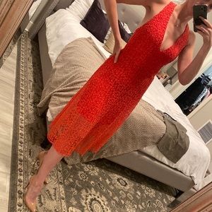 ⭐️ Stunning Red Alice + Olivia midi Dress